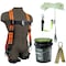 Safewaze V-Line Bucket Roof Kit: FS99281-E, FS700-50GA-3E, FS870 019-3038 - alternate 1